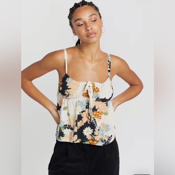 NWT Volcom Stone of Biscay Cami - Cloud / Size Medium - Picture 3 of 6